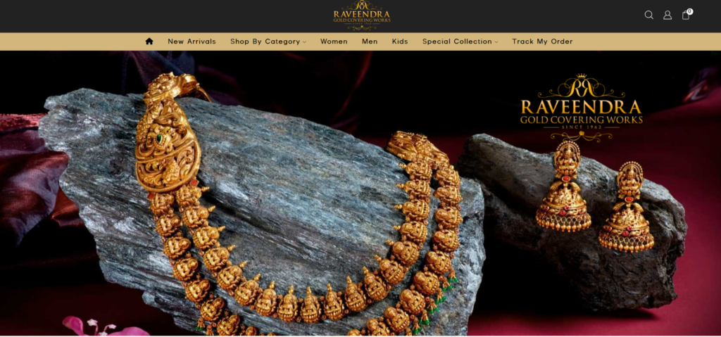 Raveendra gold covering works